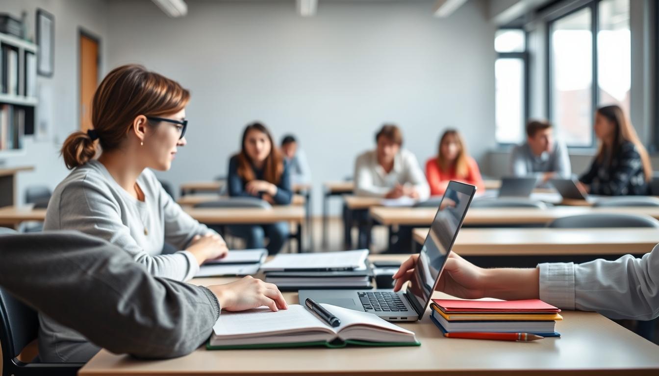 Organized exam preparation notes and academic planner