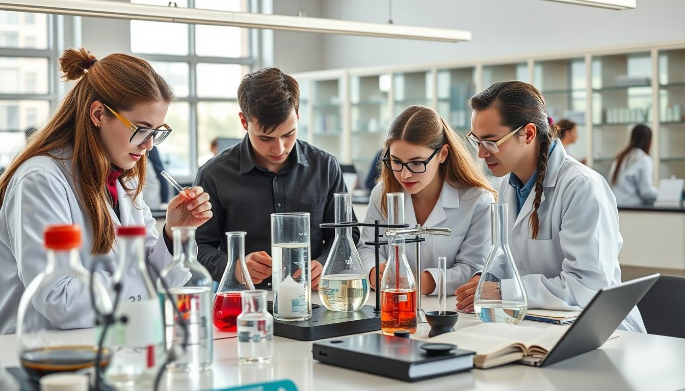 Modern university campus for students